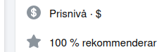 100% rekommenderar oss!